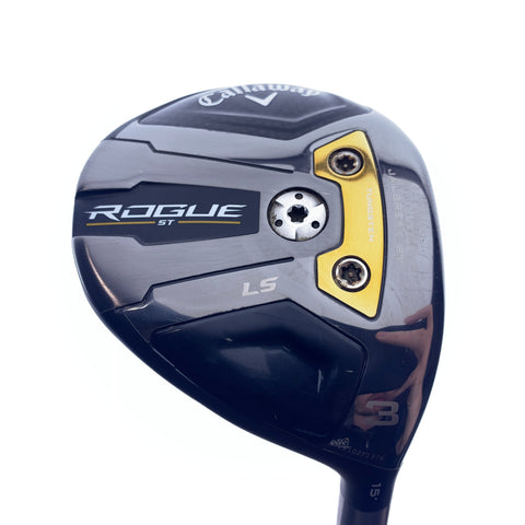 Used Callaway Rogue ST LS 3 Fairway Wood / 15 Degrees / Stiff Flex