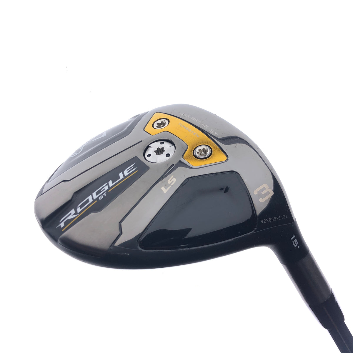 Used Callaway Rogue ST LS 3 Fairway Wood / 15 Degrees / X-Stiff Flex