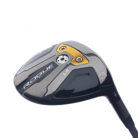 Used Callaway Rogue ST LS 3 Fairway Wood / 15 Degrees / X-Stiff Flex