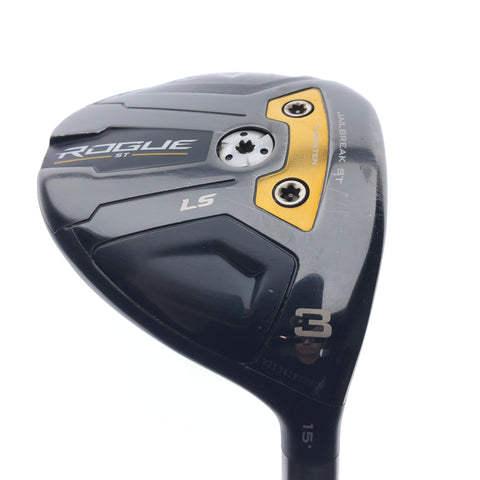 Used Callaway Rogue ST LS 3 Fairway Wood / 15 Degrees / X-Stiff Flex