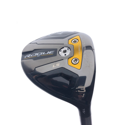 Used Callaway Rogue ST LS 3 Fairway Wood / 15 Degrees / X-Stiff Flex