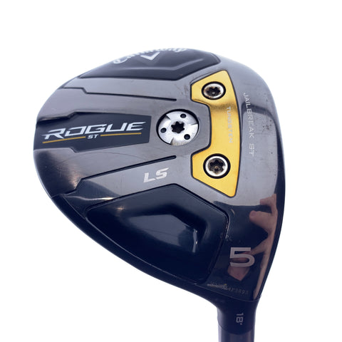 Used Callaway Rogue ST LS 5 Fairway Wood / 18.0 Degrees / Stiff Flex