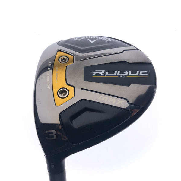 Used Callaway Rogue ST MAX 3 Fairway / 15 Degrees / Regular Flex / Left-Handed