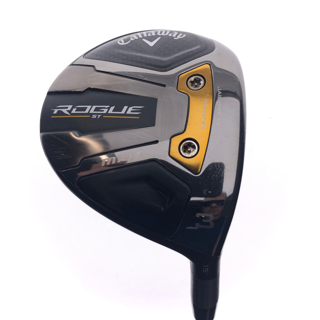 Used Callaway Rogue ST MAX 3 Fairway Wood / 15 Degrees / Regular Flex