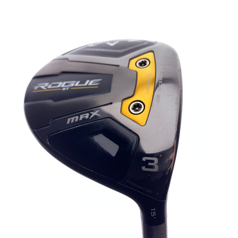 Used Callaway Rogue ST MAX 3 Fairway Wood / 15 Degrees / Regular Flex