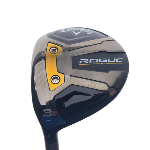 Used Callaway Rogue ST MAX 3 Fairway Wood / 15 Degrees / Regular / Left-Handed