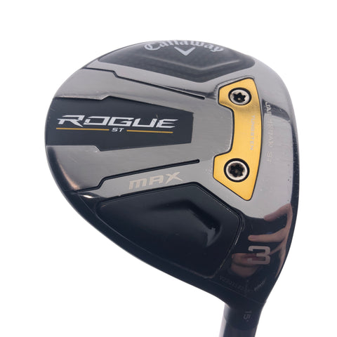 Used Callaway Rogue ST MAX 3 Fairway Wood / 15 Degrees / Stiff Flex