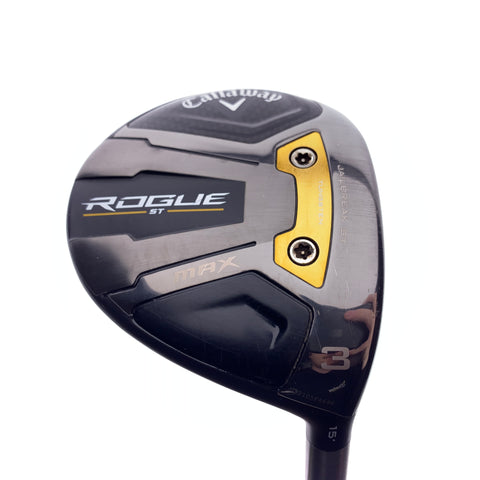 Used Callaway Rogue ST MAX 3 Fairway Wood / 15 Degrees / Stiff Flex