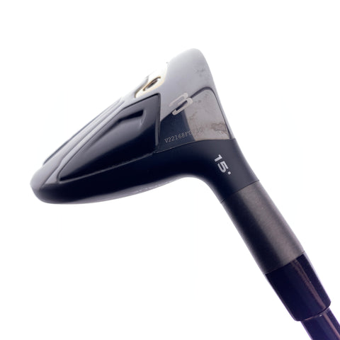 Used Callaway Rogue ST MAX 3 Fairway Wood / 15 Degrees / X-Stiff Flex