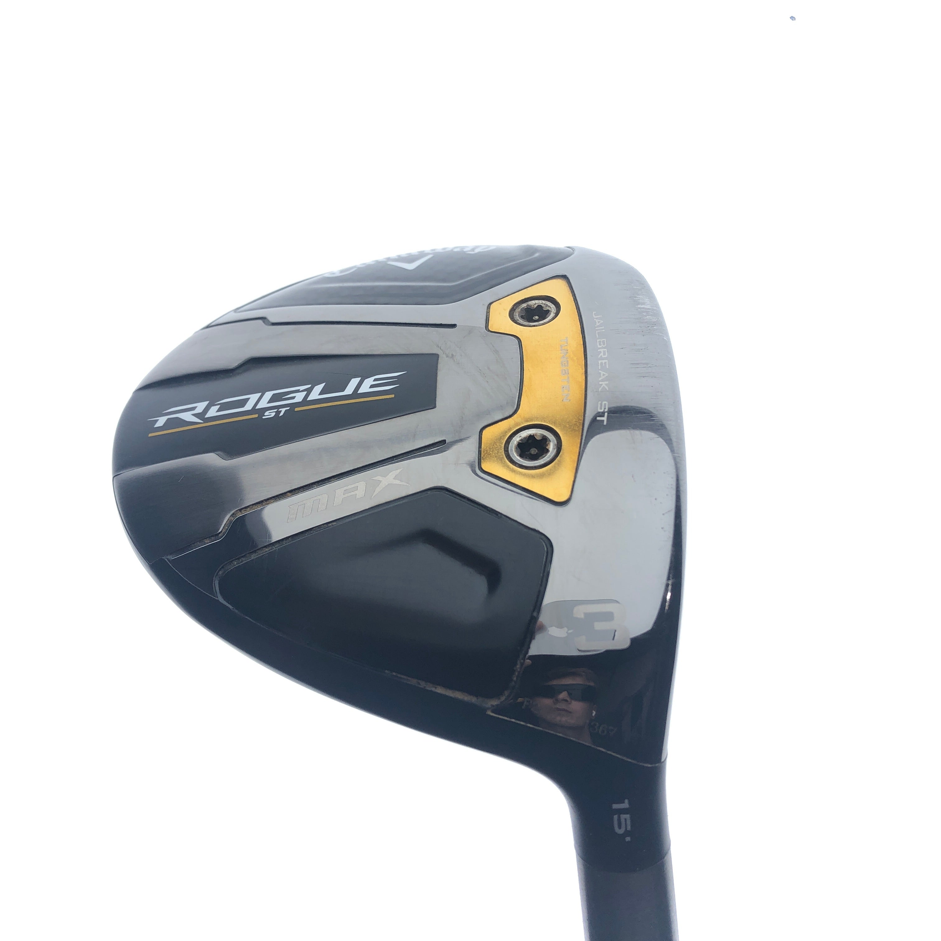 Used Callaway Rogue ST MAX 3 Fairway Wood / 15.0 Degrees / Regular Flex
