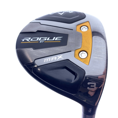 Used Callaway Rogue ST MAX 3 Fairway Wood / 15.0 Degrees / Regular Flex