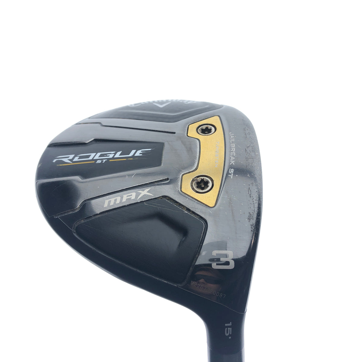Used Callaway Rogue ST MAX 3 Fairway Wood / 15.0 Degrees / Stiff Flex