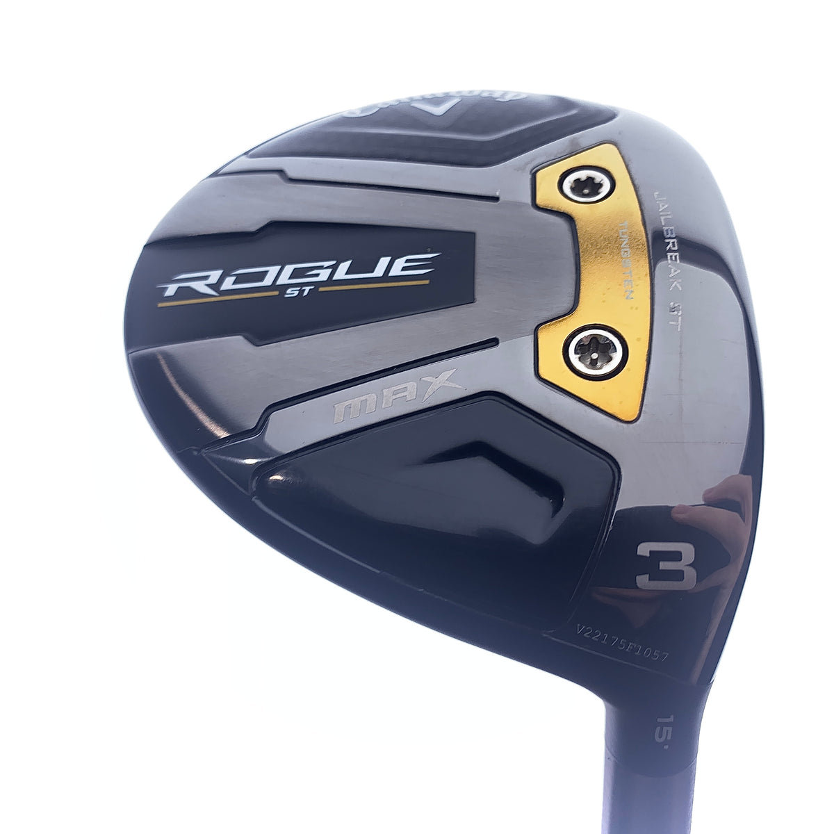 Used Callaway Rogue ST MAX 3 Fairway Wood / 15.0 Degrees / Stiff Flex