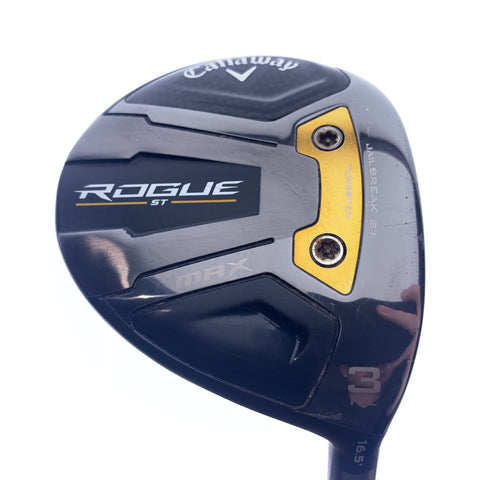 Used Callaway Rogue ST MAX 3 Fairway Wood / 16.5 Degrees / A Flex