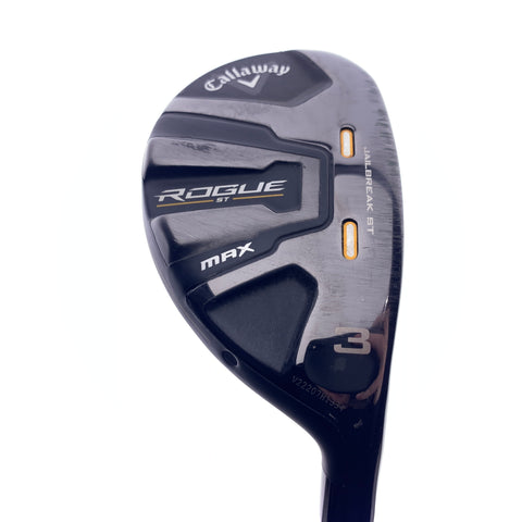 Used Callaway Rogue ST MAX 3 Hybrid / 18 Degrees / Regular Flex