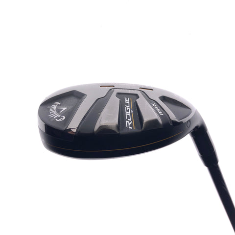 Used Callaway Rogue ST MAX 3 Hybrid / 18 Degrees / Stiff Flex