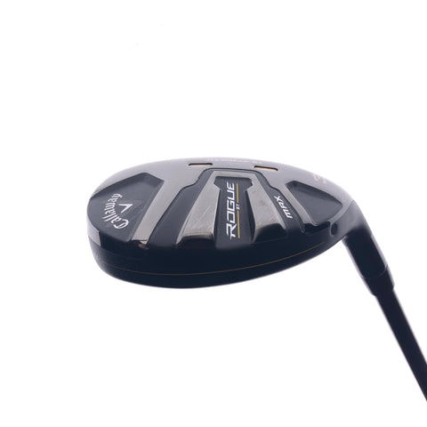 Used Callaway Rogue ST MAX 3 Hybrid / 18 Degrees / Stiff Flex