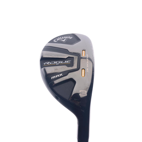 Used Callaway Rogue ST MAX 3 Hybrid / 18 Degrees / Stiff Flex