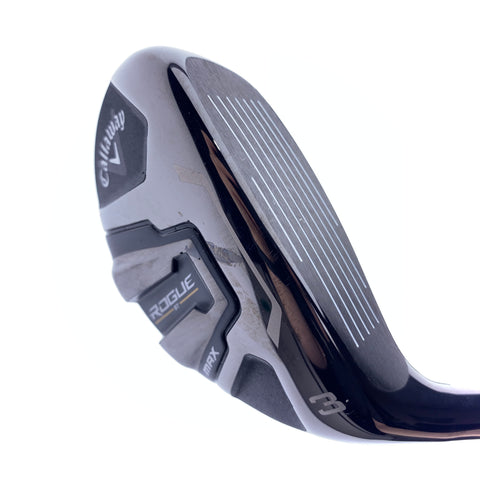 Used Callaway Rogue ST MAX 3 Hybrid / 18.0 Degrees / Regular Flex
