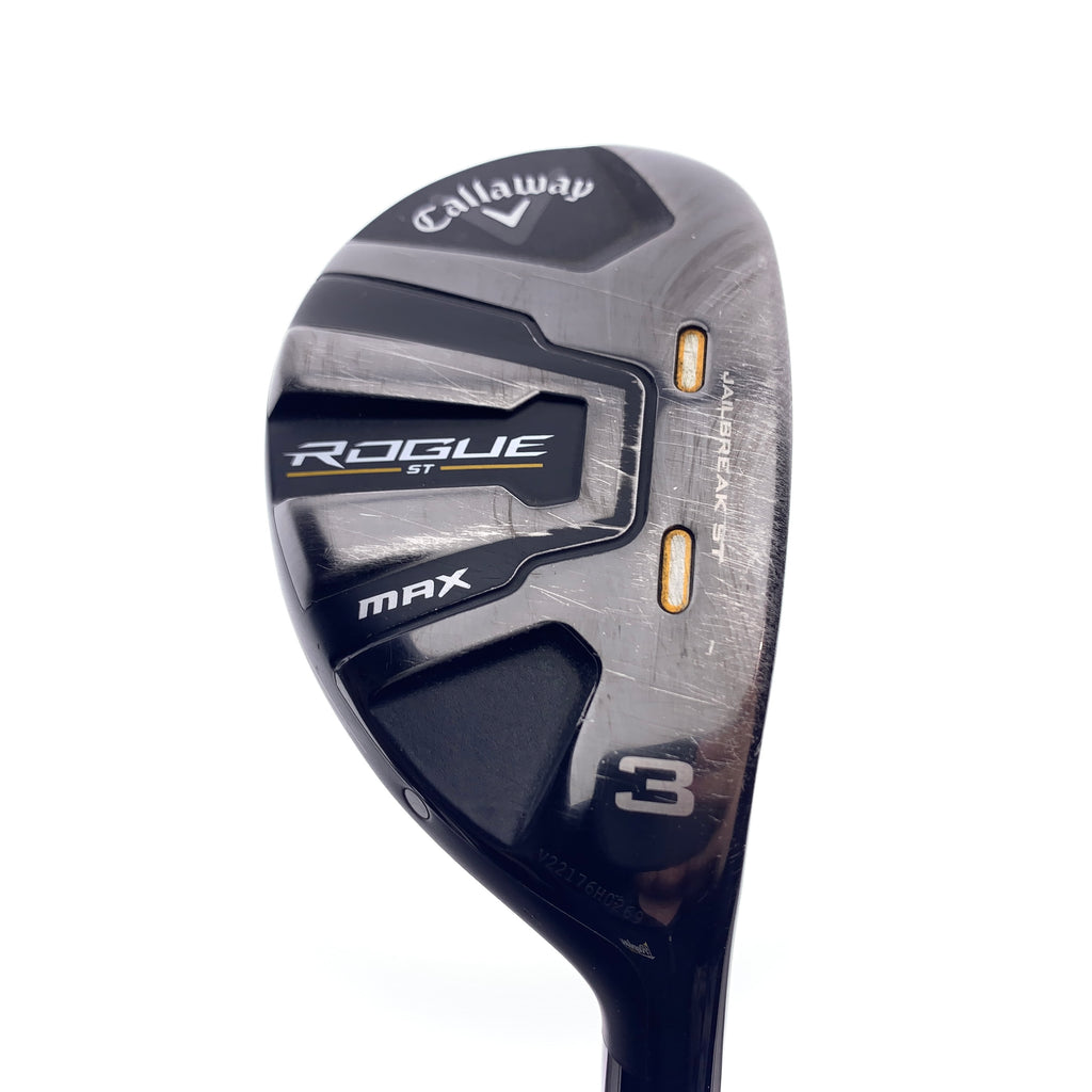 Used Callaway Rogue ST MAX 3 Hybrid / 18.0 Degrees / Regular Flex