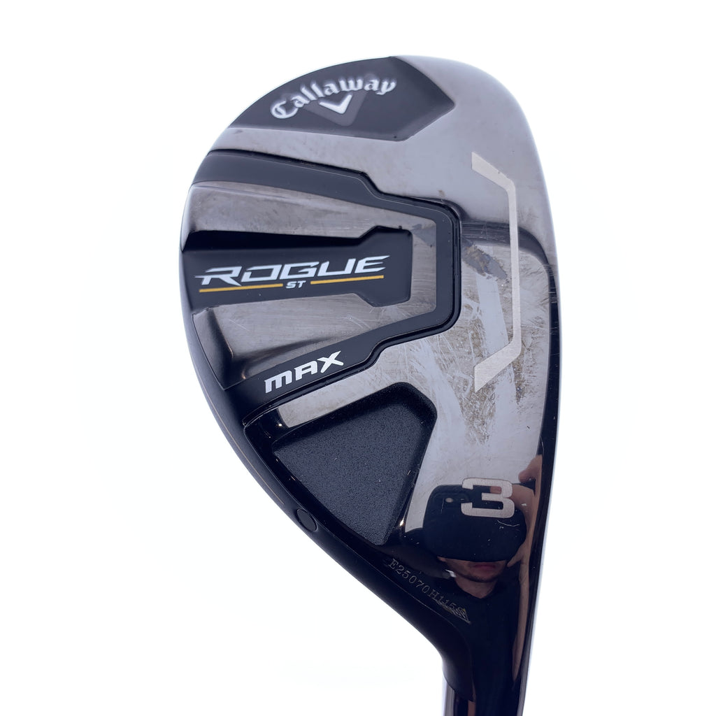 Used Callaway Rogue ST MAX 3 Hybrid / 18.0 Degrees / Regular Flex