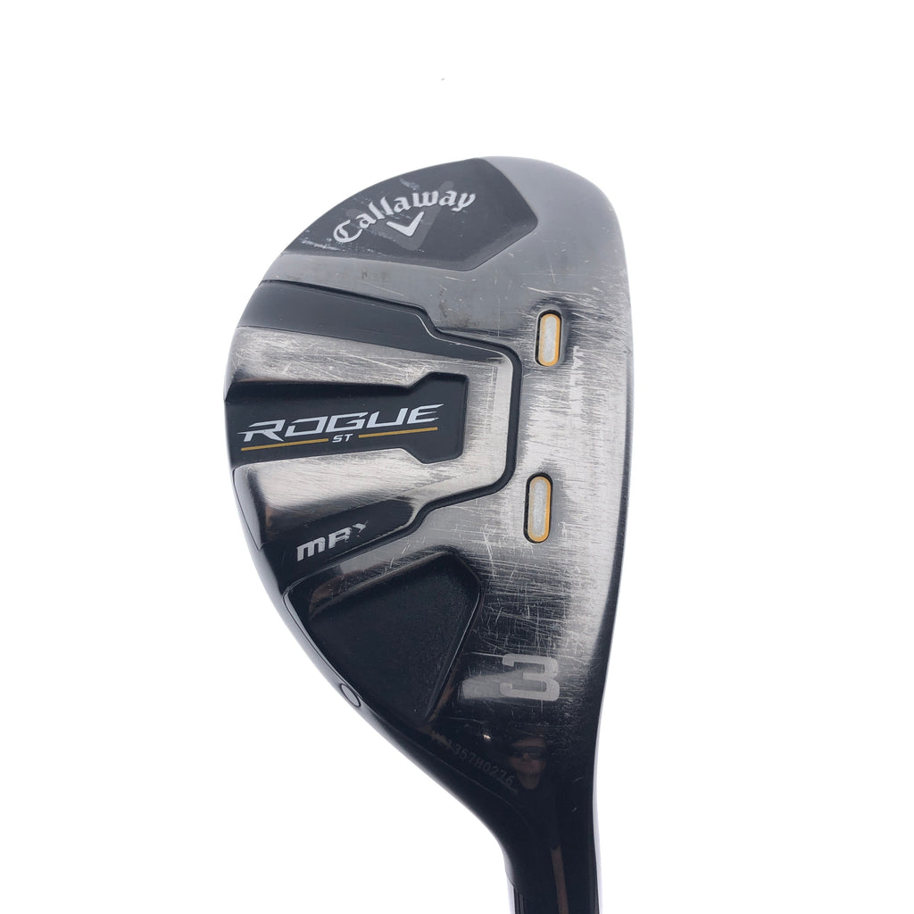 Used Callaway Rogue ST MAX 3 Hybrid / 18.0 Degrees / Stiff Flex