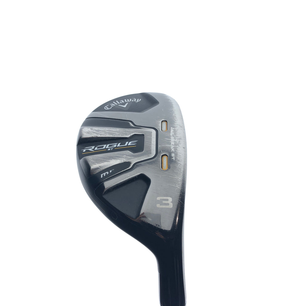 Used Callaway Rogue ST MAX 3 Hybrid / 18.0 Degrees / Stiff Flex