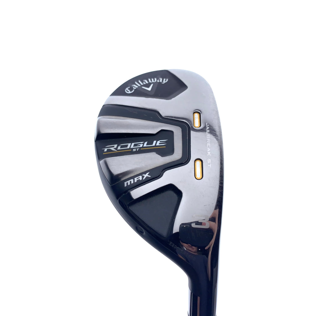 Used Callaway Rogue ST MAX 3 Hybrid / 18.0 Degrees / Stiff Flex
