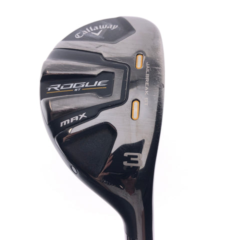 Used Callaway Rogue ST MAX 3 Hybrid / 20 Degrees / Stiff Flex