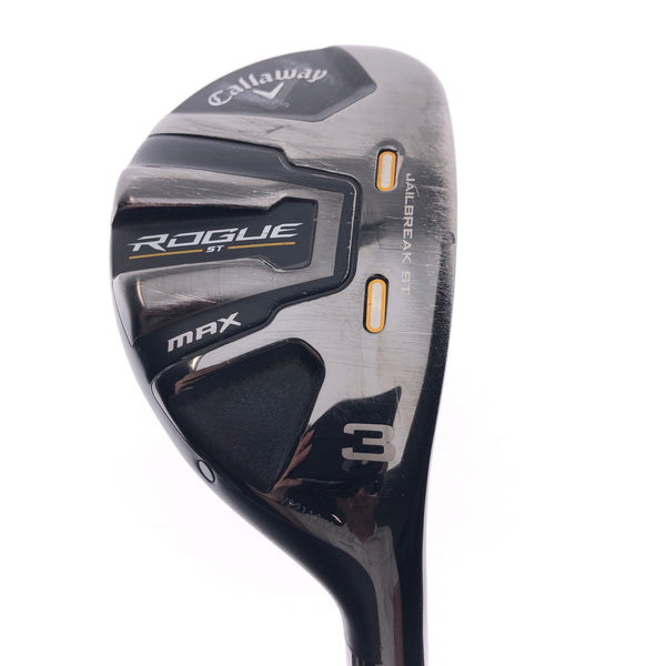 Used Callaway Rogue ST MAX 3 Hybrid / 20 Degrees / Stiff Flex