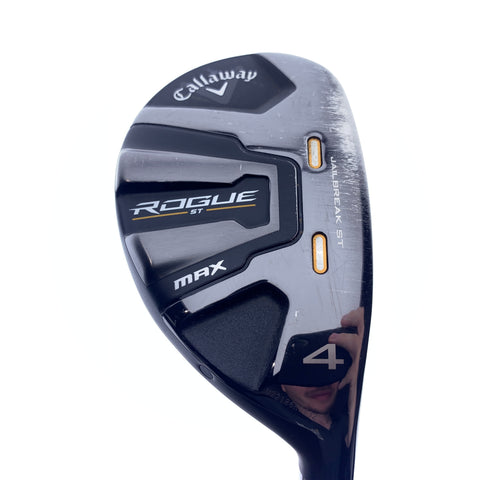Used Callaway Rogue ST MAX 4 Hybrid / 20.0 Degrees / Regular Flex