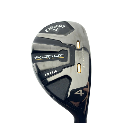 Used Callaway Rogue ST MAX 4 Hybrid / 20.0 Degrees / Stiff Flex
