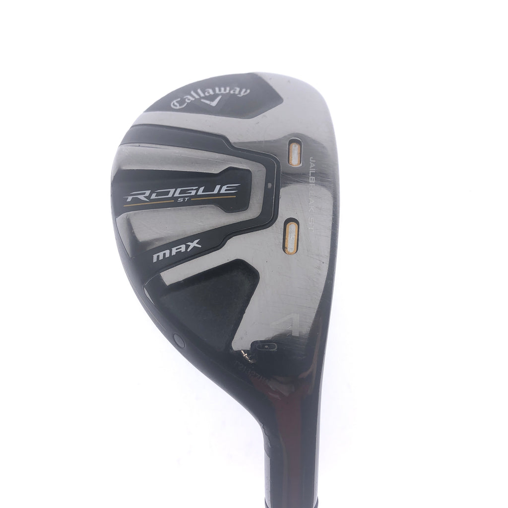 Used Callaway Rogue ST MAX 4 Hybrid / 21 Degrees / Regular Flex