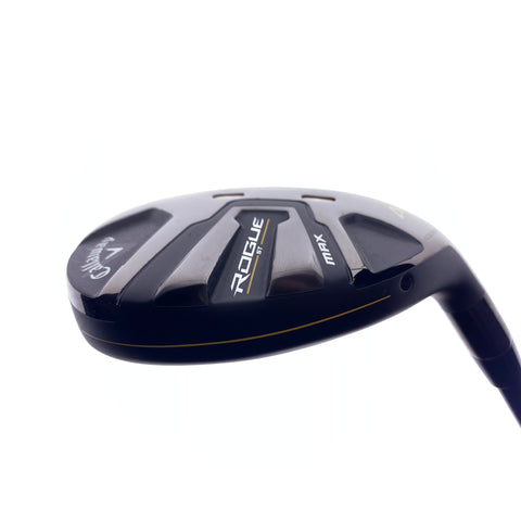 Used Callaway Rogue ST MAX 4 Hybrid / 22 Degrees / Regular Flex