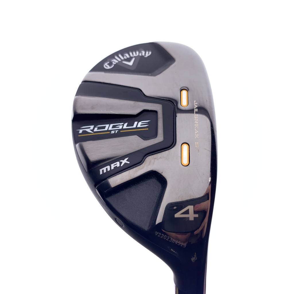 Used Callaway Rogue ST MAX 4 Hybrid / 22 Degrees / Regular Flex