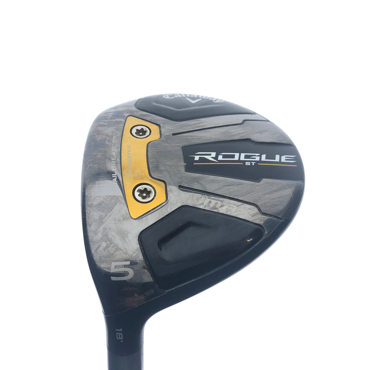 Used Callaway Rogue ST MAX 5 FW/18.0 Deg/Reg Flex/Left-Handed