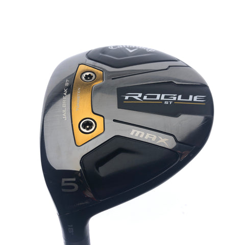 Used Callaway Rogue ST MAX 5 Fairway Wood / 18 Degree / Stiff Flex / Left-Handed