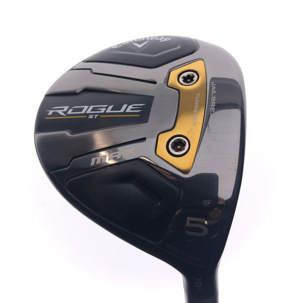Used Callaway Rogue ST MAX 5 Fairway Wood / 18 Degrees / Stiff Flex