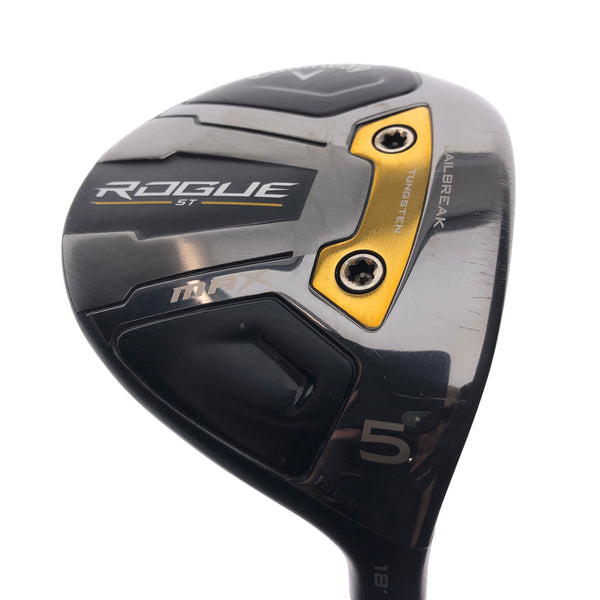 Used Callaway Rogue ST MAX 5 Fairway Wood / 18 Degrees / Stiff Flex