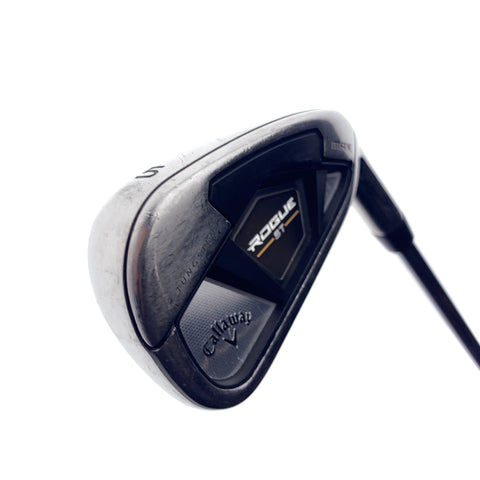 Used Callaway Rogue ST MAX 5 Iron / 21.5 Degrees / Regular Flex
