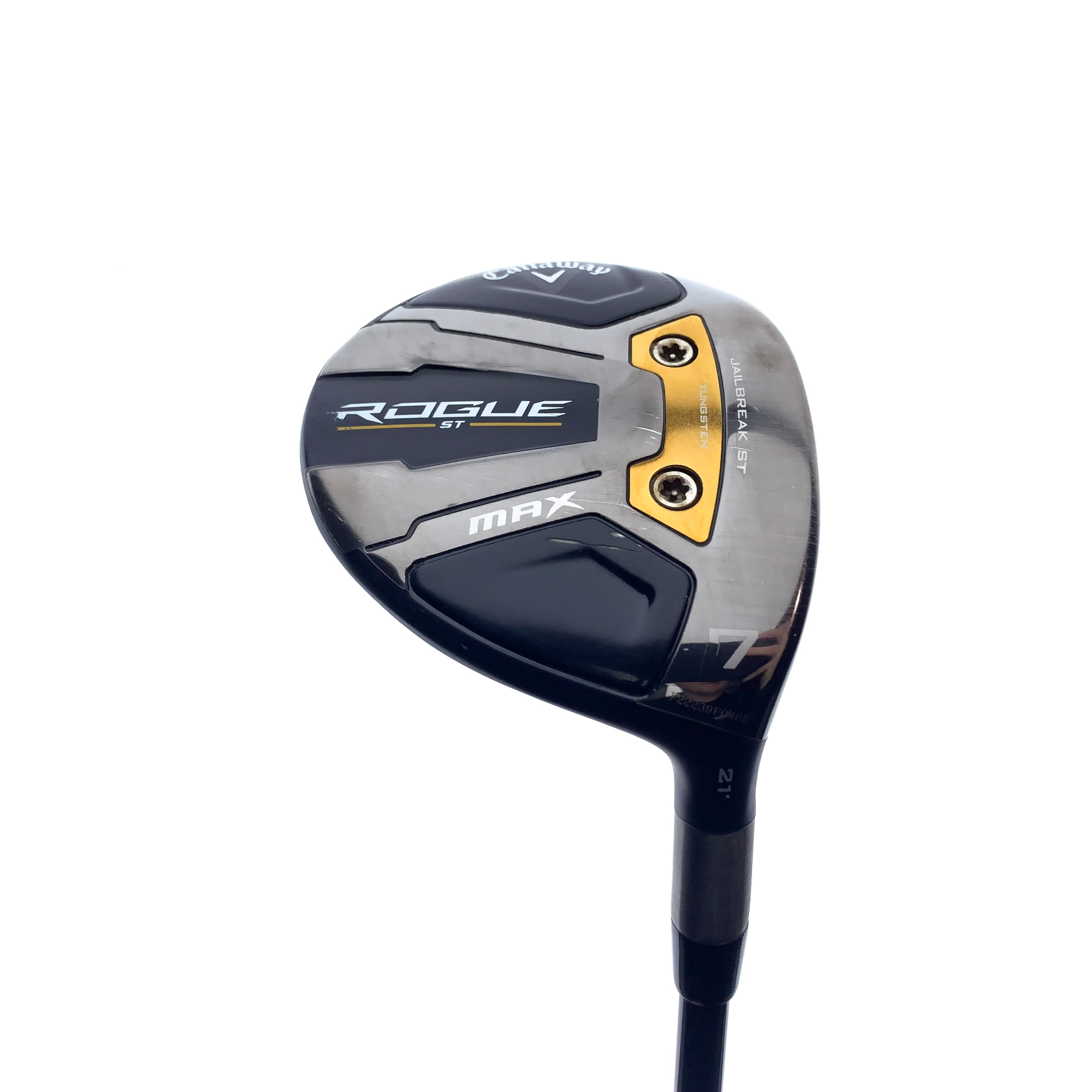 Used Callaway Rogue ST MAX 7 Fairway Wood / 21.0 Degrees / Regular Flex
