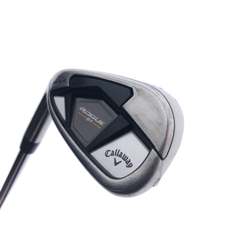 Used Callaway Rogue ST MAX 9 Iron / 36.5 Degrees / Stiff Flex / Left-Handed