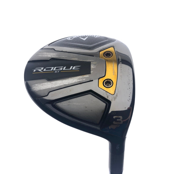 Used Callaway Rogue ST MAX D 3 Fairway Wood / 16 Degrees / Regular Flex