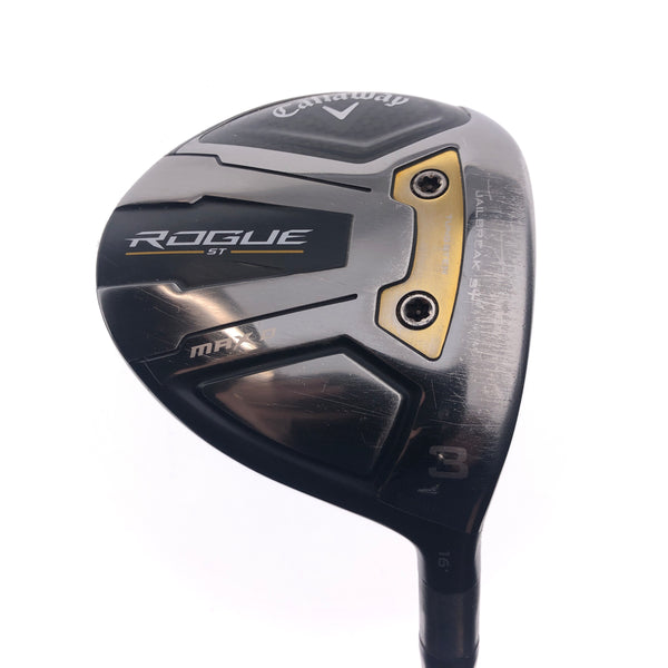 Used Callaway Rogue ST MAX D 3 Fairway Wood / 16 Degrees / Regular Flex