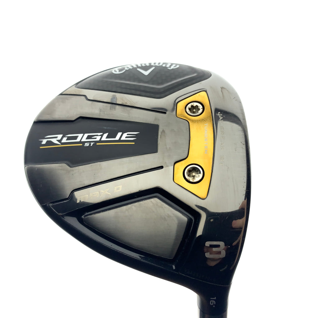 Used Callaway Rogue ST MAX D 3 Fairway Wood / 16.0 Degrees / Stiff Flex