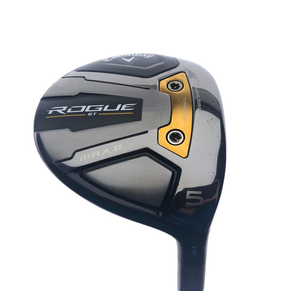 Used Callaway Rogue ST MAX D 5 Fairway Wood / 19 Degrees / Regular Flex