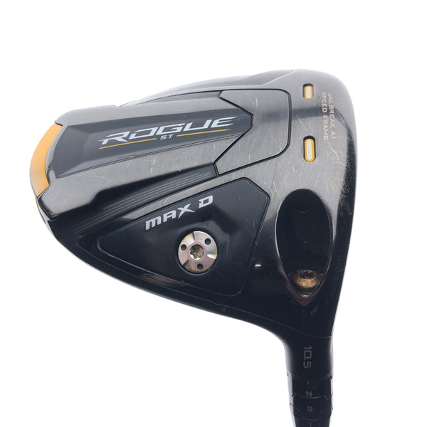 Used Callaway Rogue ST MAX D Driver / 10.5 Degrees / Stiff Flex