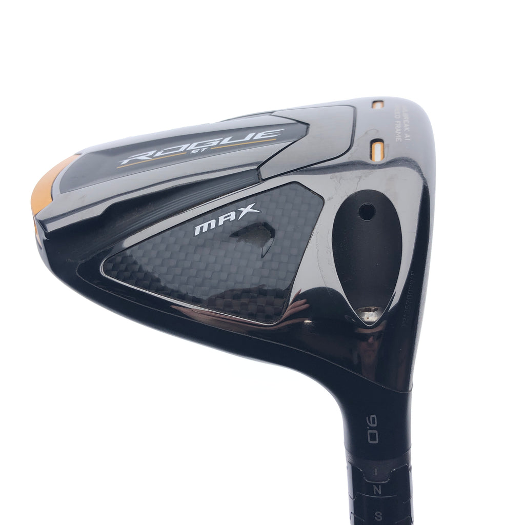 Used Callaway Rogue ST MAX Driver / 9.0 Degrees / Regular Flex