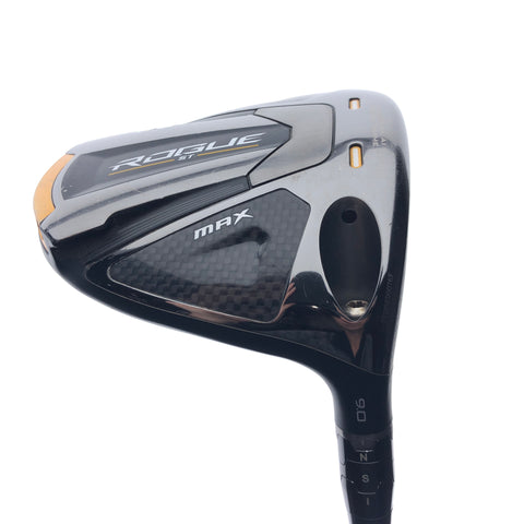 Used Callaway Rogue ST MAX Driver / 9.0 Degrees / Stiff Flex