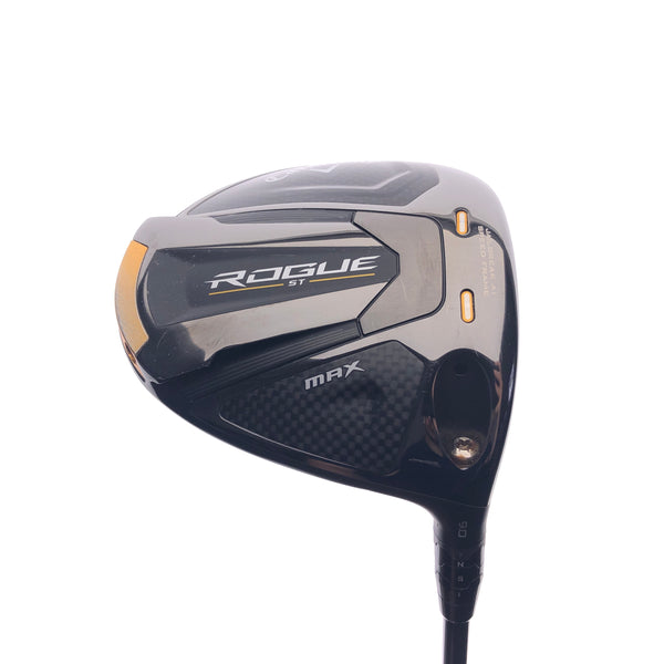 Used Callaway Rogue ST MAX Driver / 9.0 Degrees / Stiff Flex